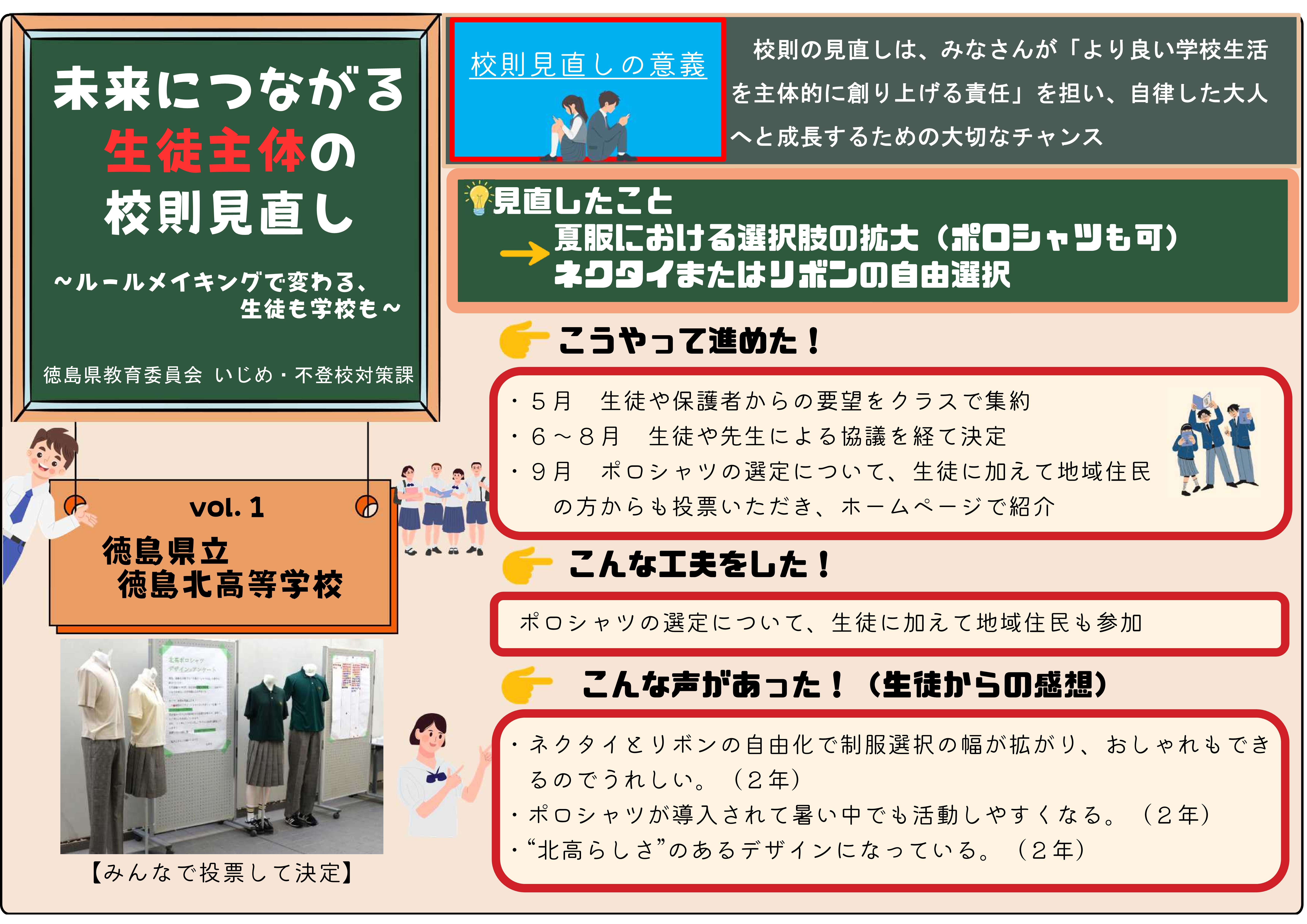 校則見直し通信　vol１